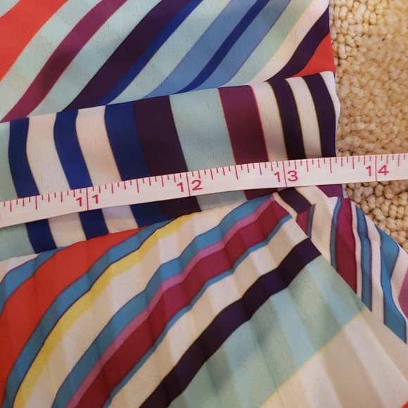 Parker Magna Stripe Dress, Sz S - Picture 6 of 16